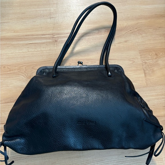 Miu Miu Handbags - Vintage Leather Miu Miu Kisslock Bag
